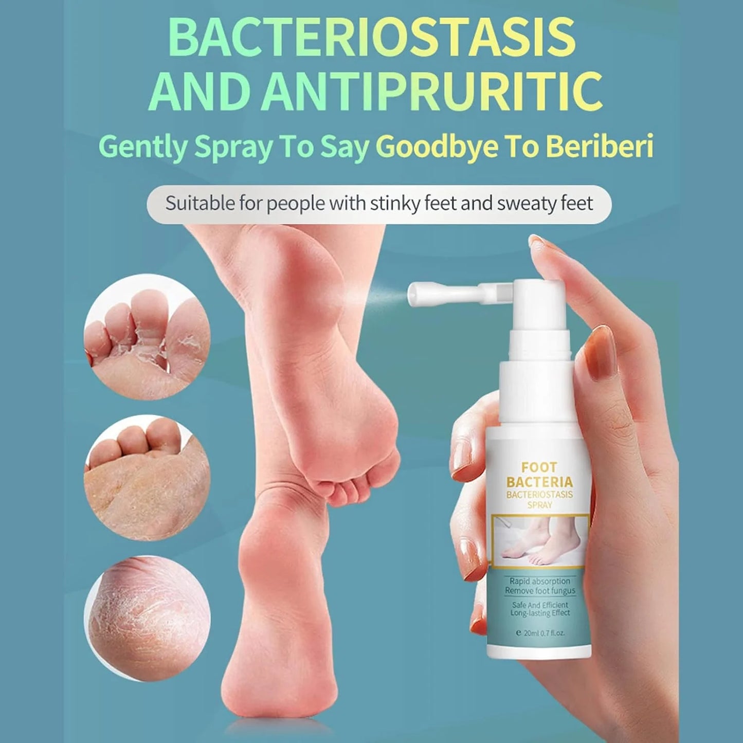 Ansiyi - Foot Bacteria Bacteriostasis Spray (Original)