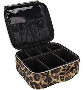 Jioney - Leopard Print Cosmetic Case