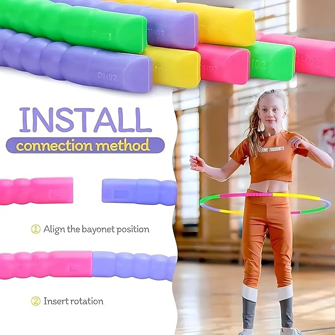 Splicing – Children’s Detachable Hula Hoop