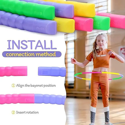 Splicing – Children’s Detachable Hula Hoop